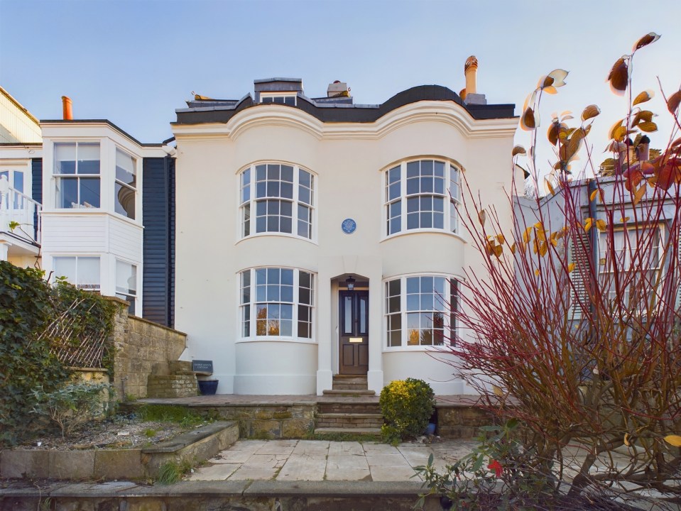 Five-bedroom house with a cave in the garden, formerly owned by George MacDonald.