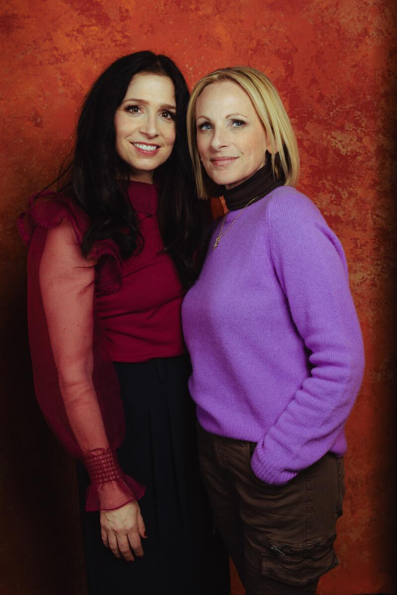 Shoshannah Stern and Marlee Matlin