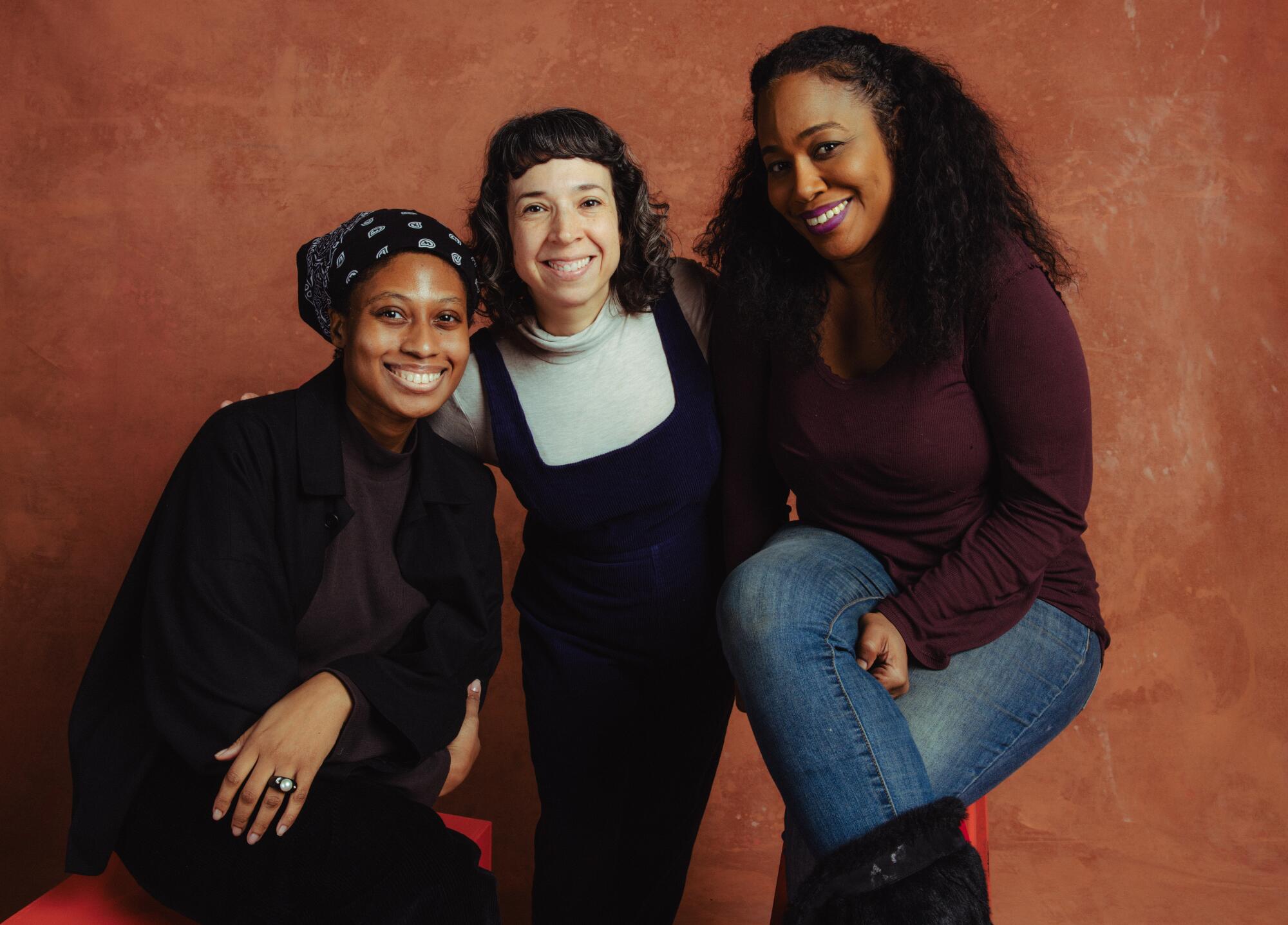 Brittany Shyne, Danielle Varga and Sabrina Schmidt Gordon of "Seeds."