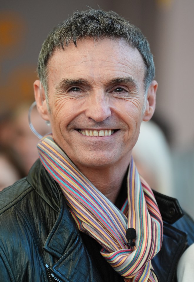 Marti Pellow at the Beatson West of Scotland Cancer Centre.