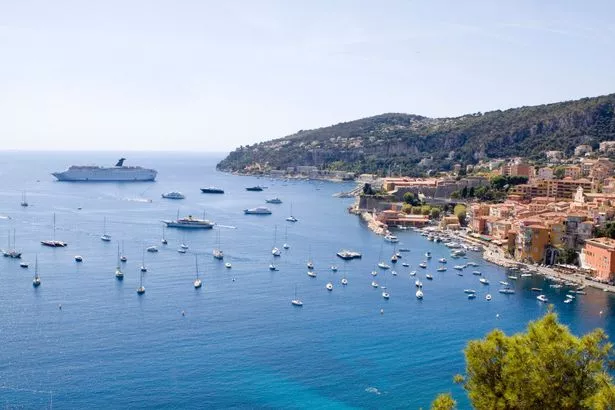 French Riviera resort of  Villefranche sur Mer