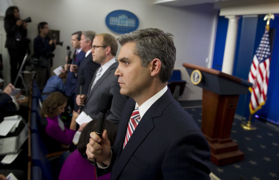 Acosta at the White House