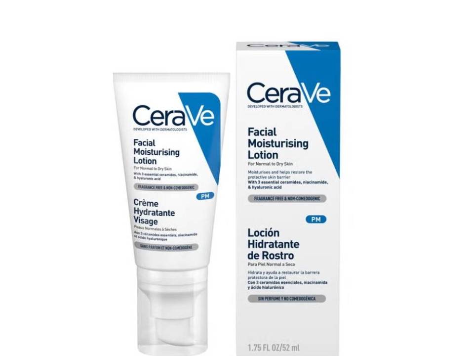 CeraVe Facial Moisturising Lotion tube and box.