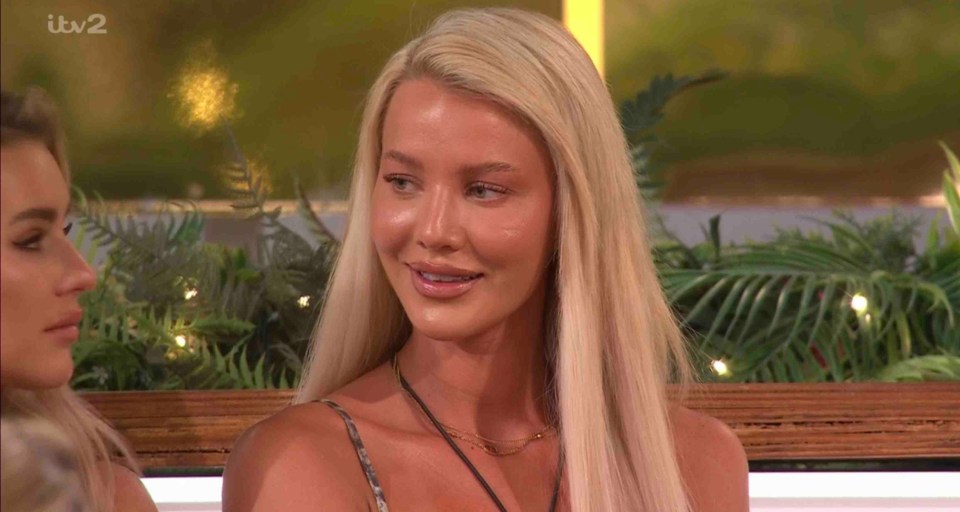 Screenshot of Grace Jackson from ITV2 Love Island All Stars.