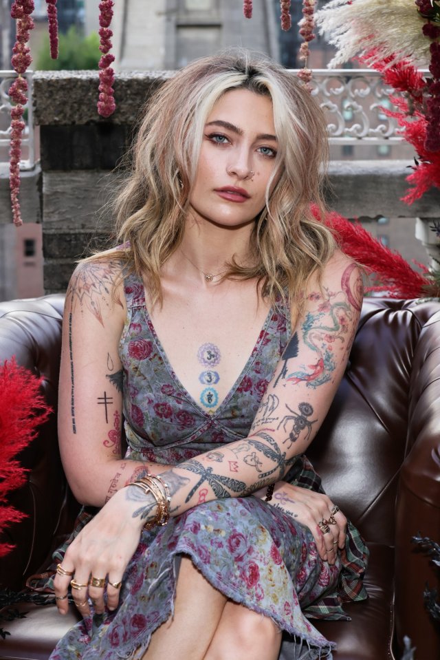 Paris Jackson at the KVD Beauty Everlasting Hyperlight Liquid Lipstick launch.