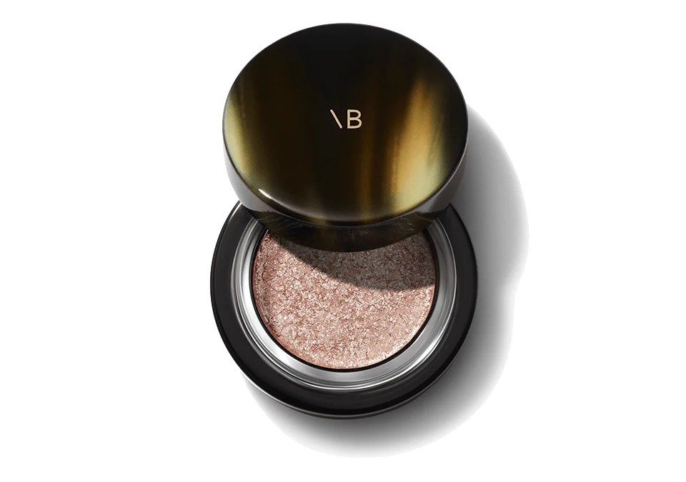 Eye shadow in a compact.