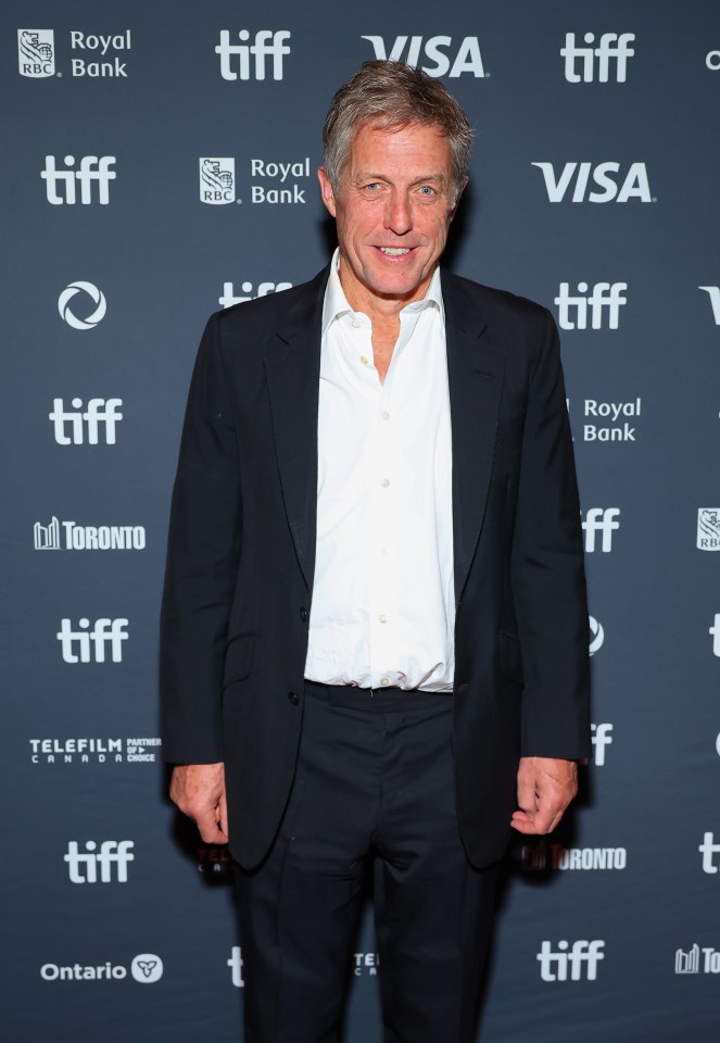 Hugh Grant at the Heretic premiere.