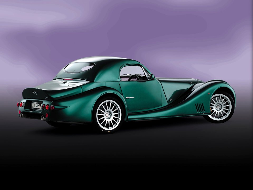 Morgan Aero 8 sports car.