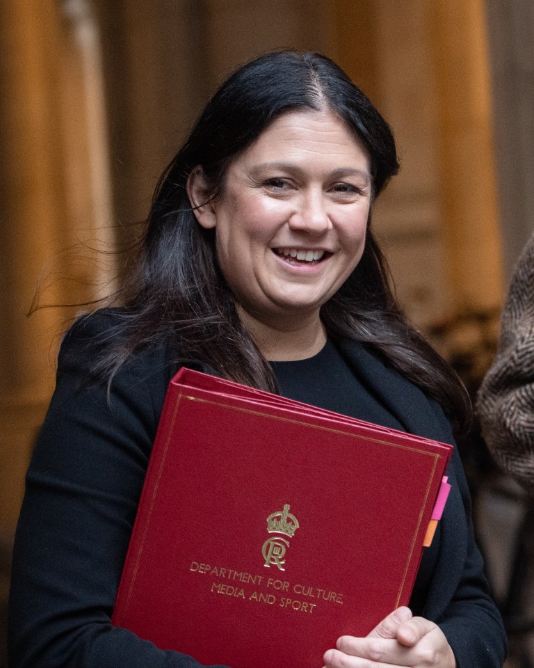 Lisa Nandy, Secretary of State for Culture, Media and Sport, arriving at Downing Street.