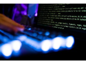 Computer code and text displayed on computer screens. Photographer: Bloomberg Creative Photos/Bloomberg Creative Collection