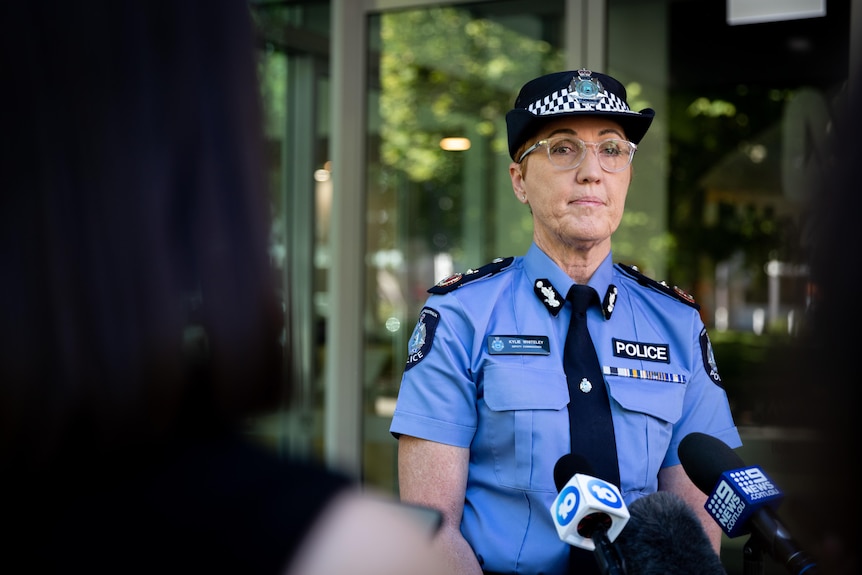 Deputy Police Commissioner Kylie Whiteley in uniform 