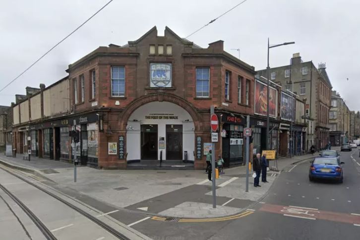 A popular Leith Wetherspoon pub has been put up for sale after a sewer pipe burst