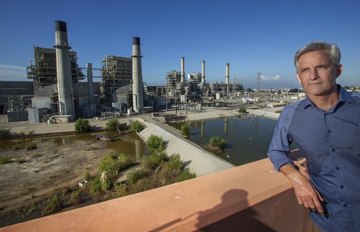 Redondo Beach Mayor Bill Brand, seen in 2019, worked for years to shut down the city's gas-fired power plant.