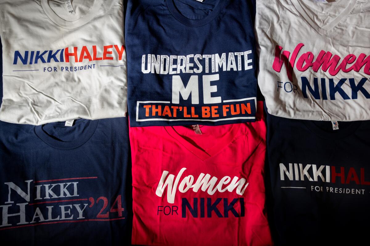 Merchandise for Nikki Haley