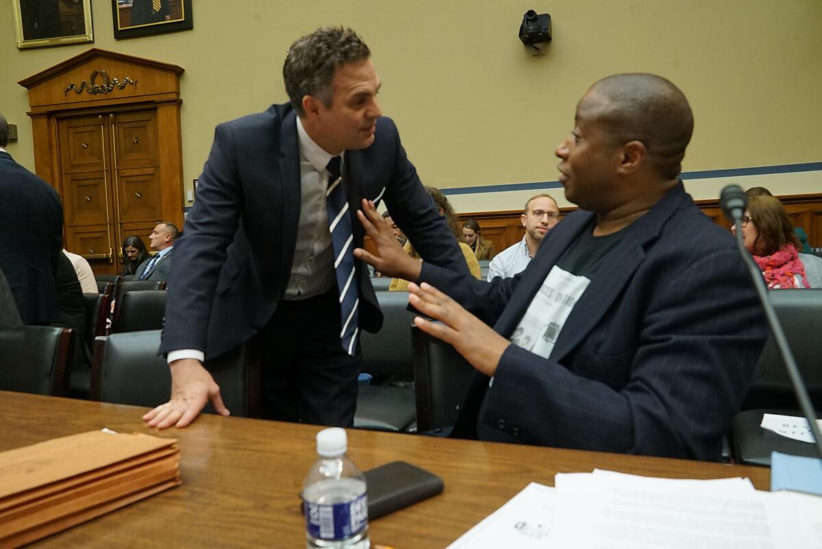 Mark Ruffalo and Mark Favors