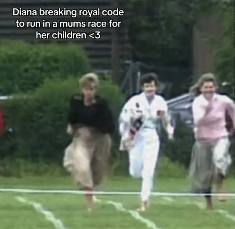 The former royal demonstrated her fun and daring side by joining in with proceedings at the annual school event