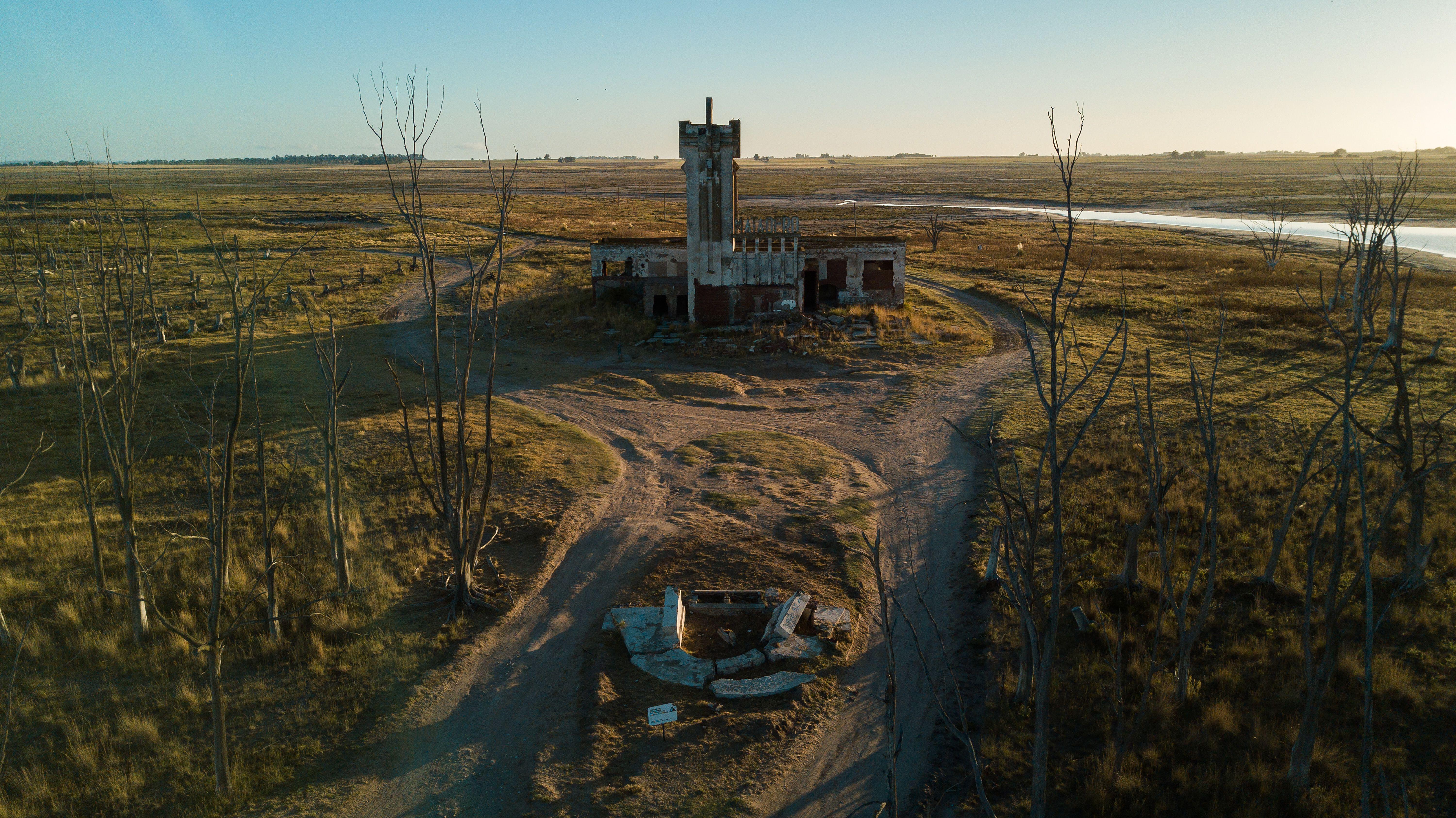 The abandoned Matadero Municipal slaughterhouse at Villa Epecuen