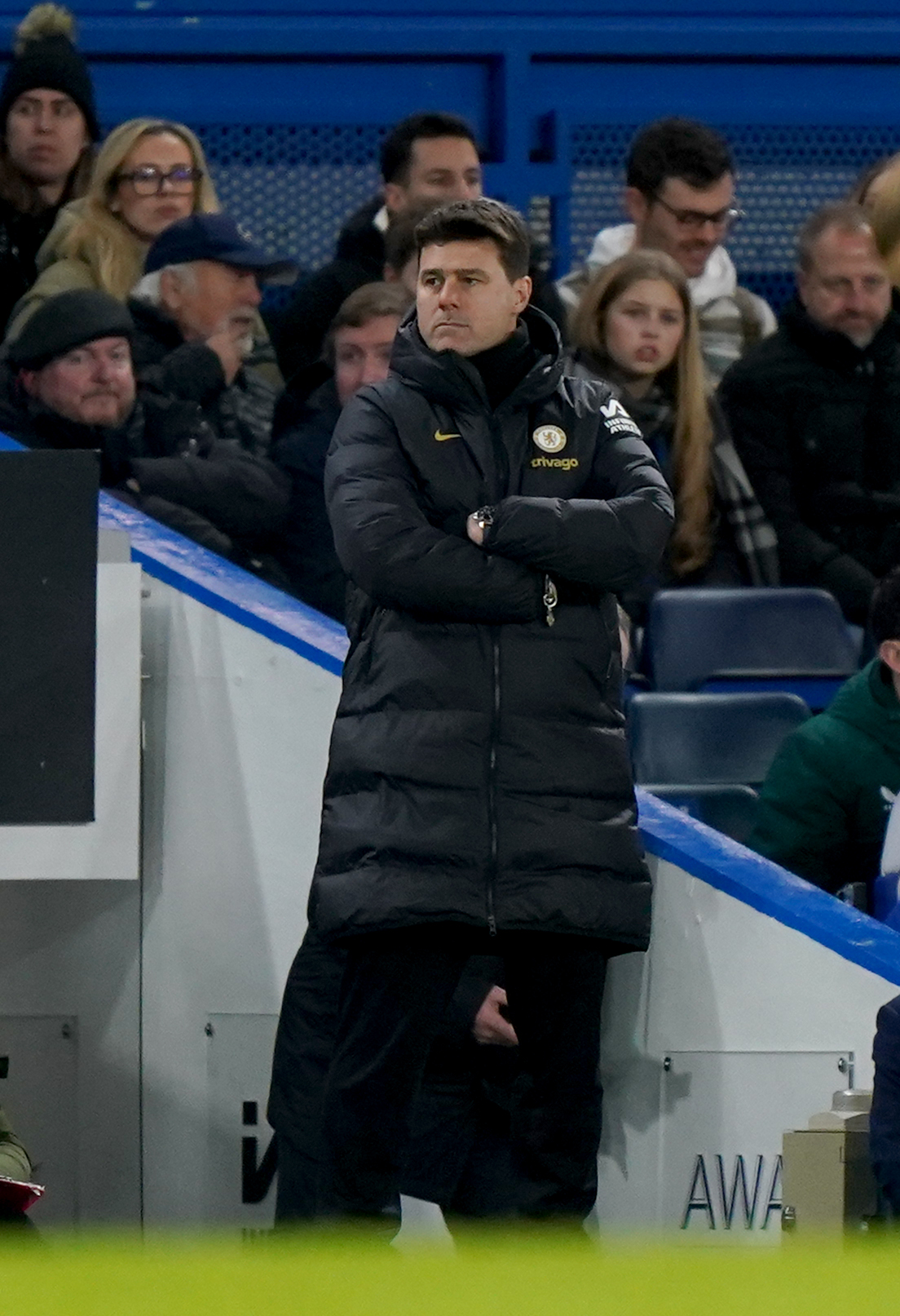 Mauricio Pochettino was unhappy with side's first half performance