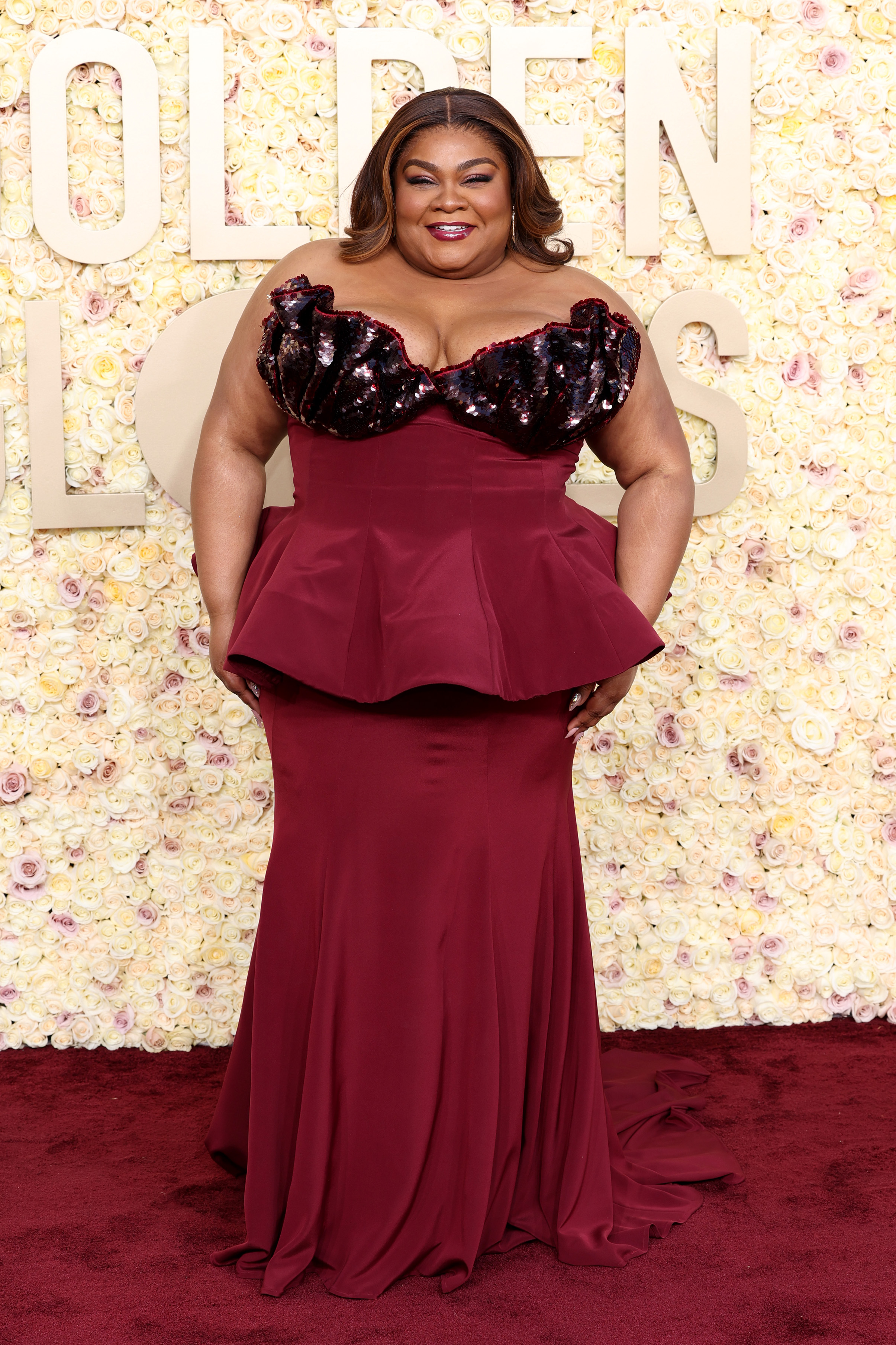 DaâVine Joy Randolph attends the 81st Annual Golden Globe Awards