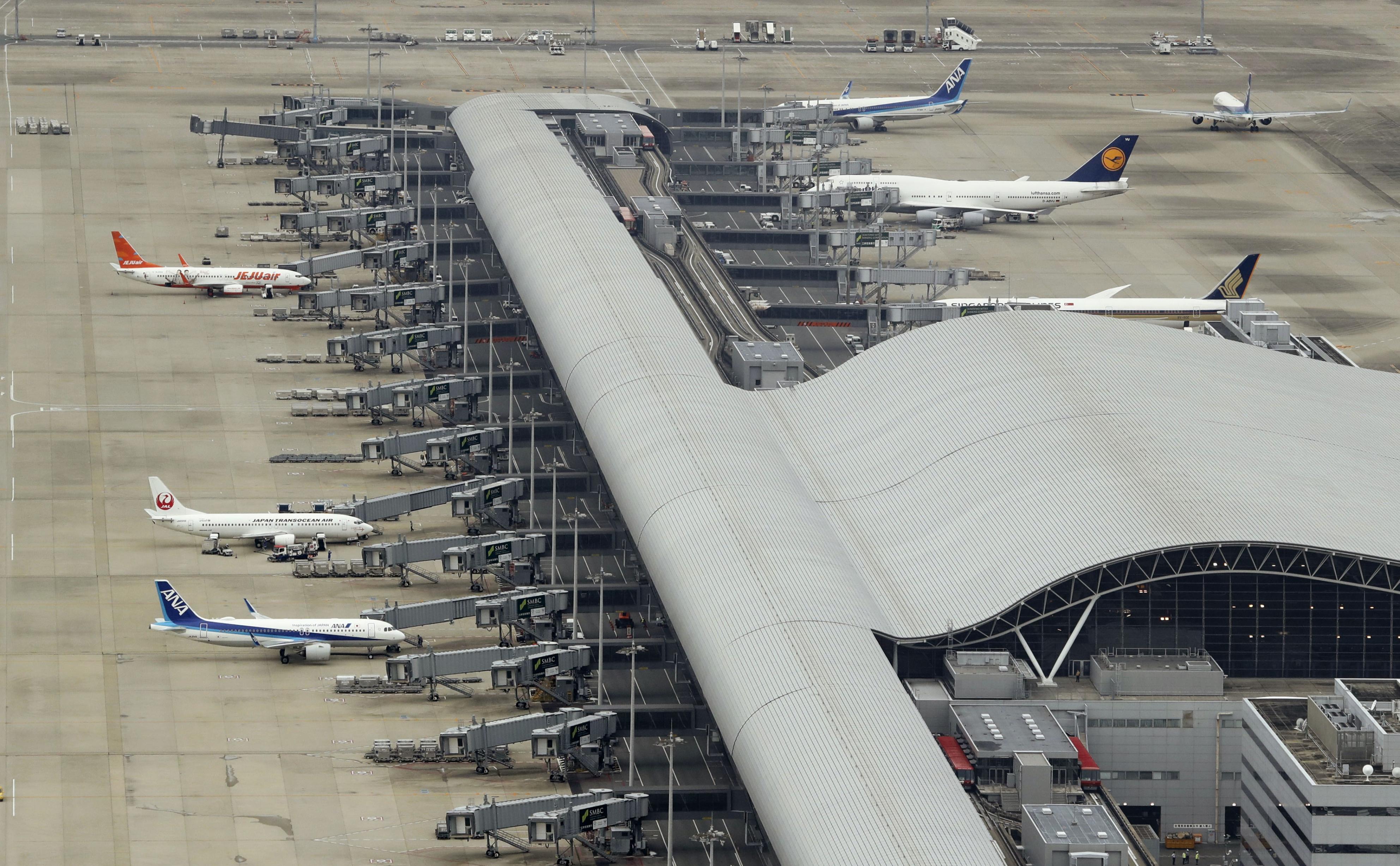 The busy airport continues to be used every day