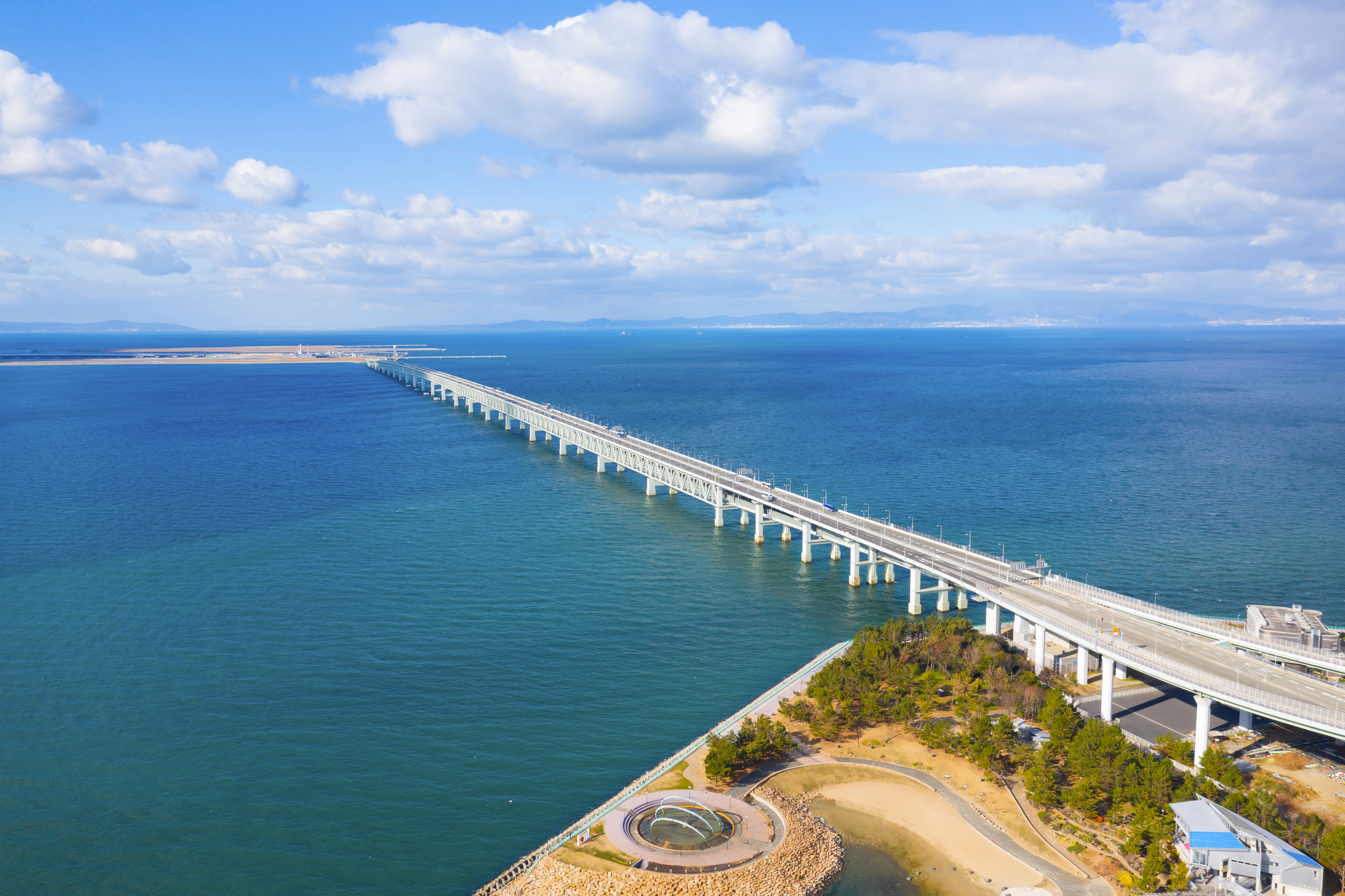 The Sayonara bridge which leads out to the airport cost £786,000