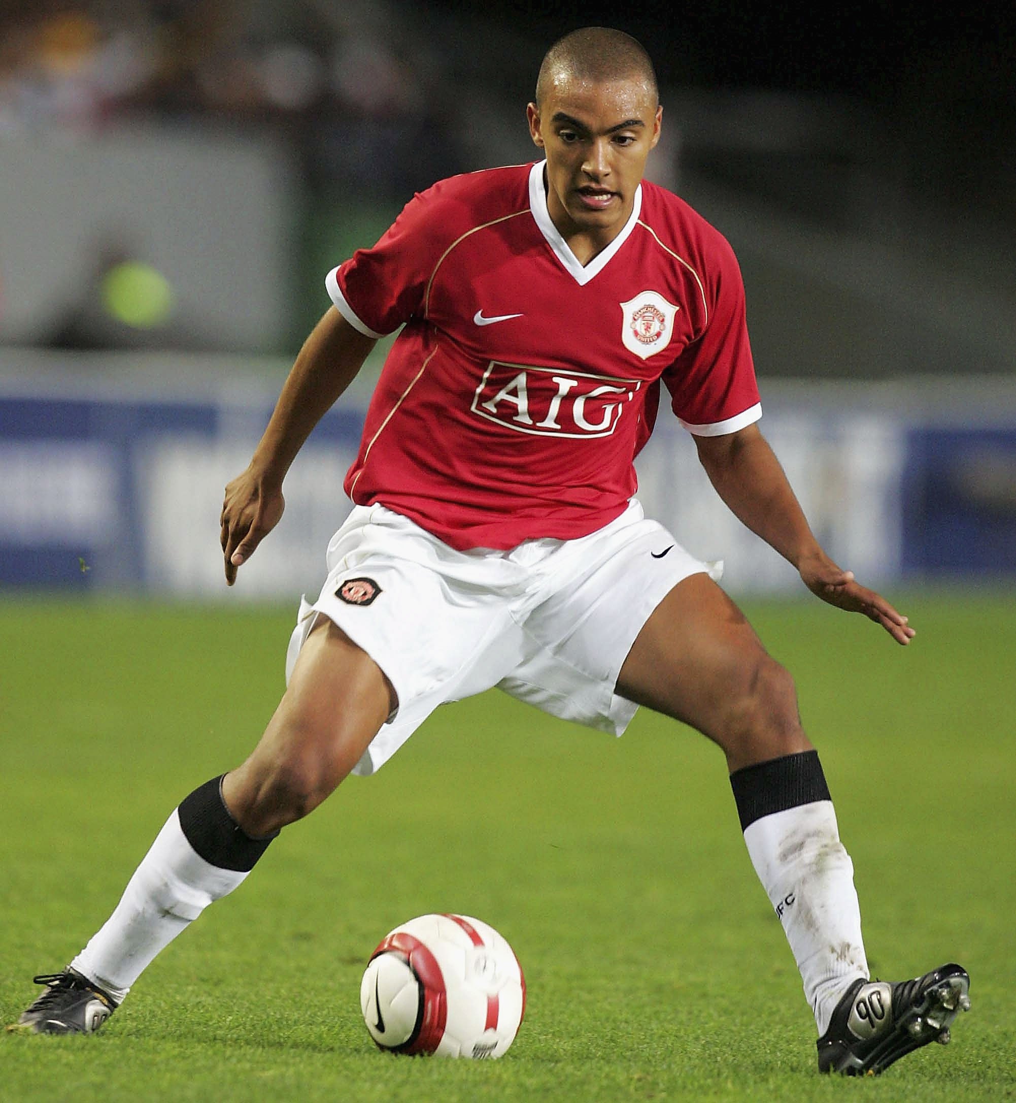 The 37-year-old began his career at Manchester United