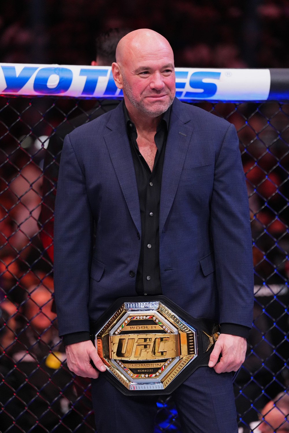 UFC president and CEO Dana White announced the first title fight for the card