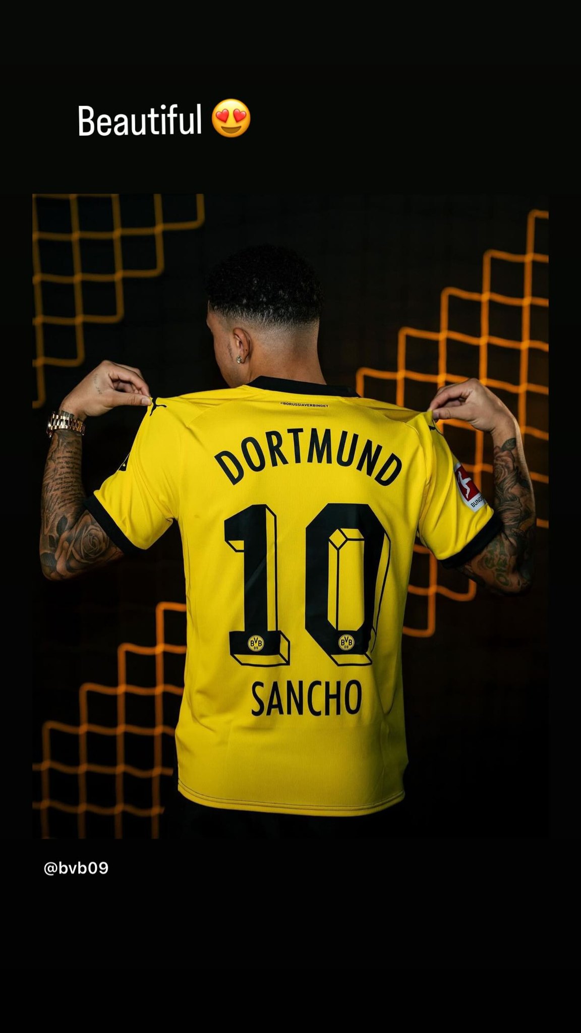 Haaland praised Sancho's return to Borussia Dortmund