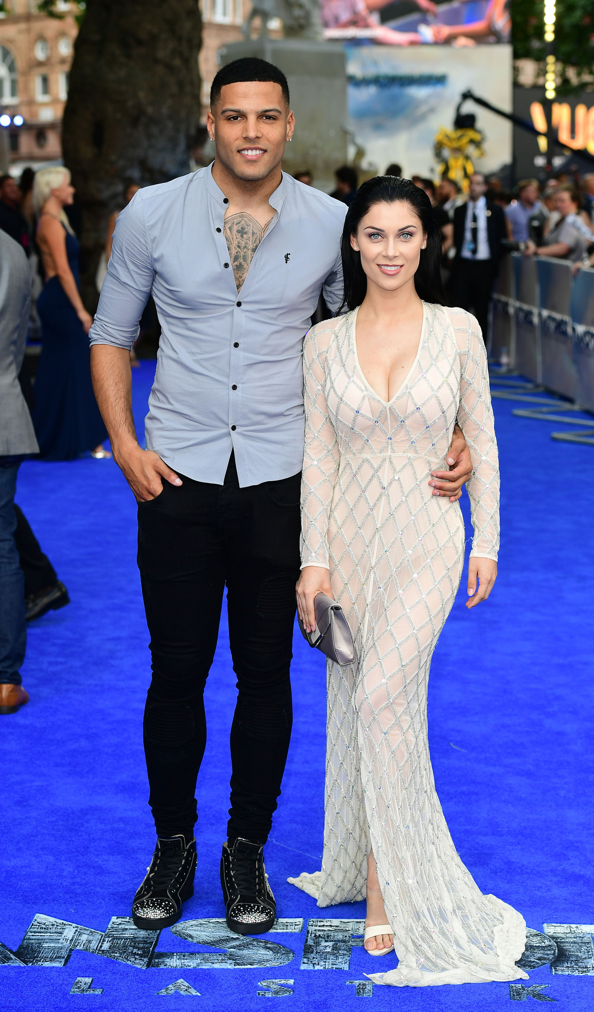 Luis had his first child, a daughter called Vienna, with Cally Jane Beech