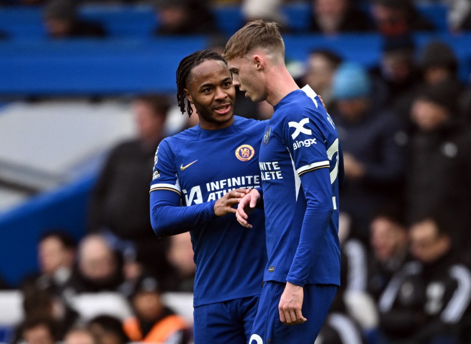 Raheem Sterling and Cole Palmer provided plenty of threat going forward