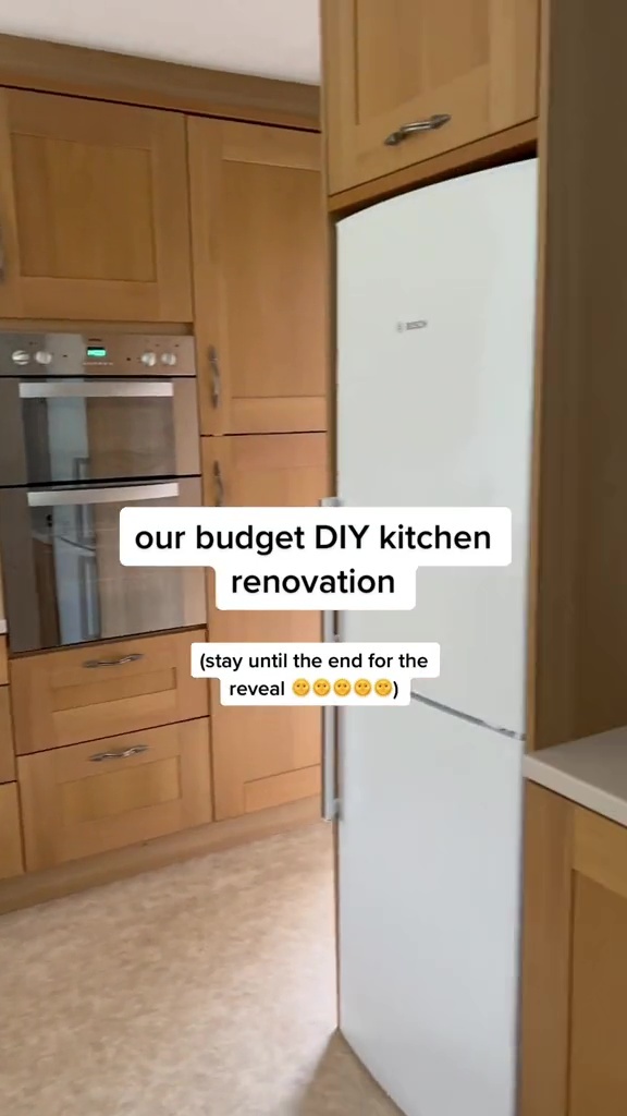 Since moving in, Emily Jane Lathan and 'DIY Dan' have given the dated kitchen an epic makeover