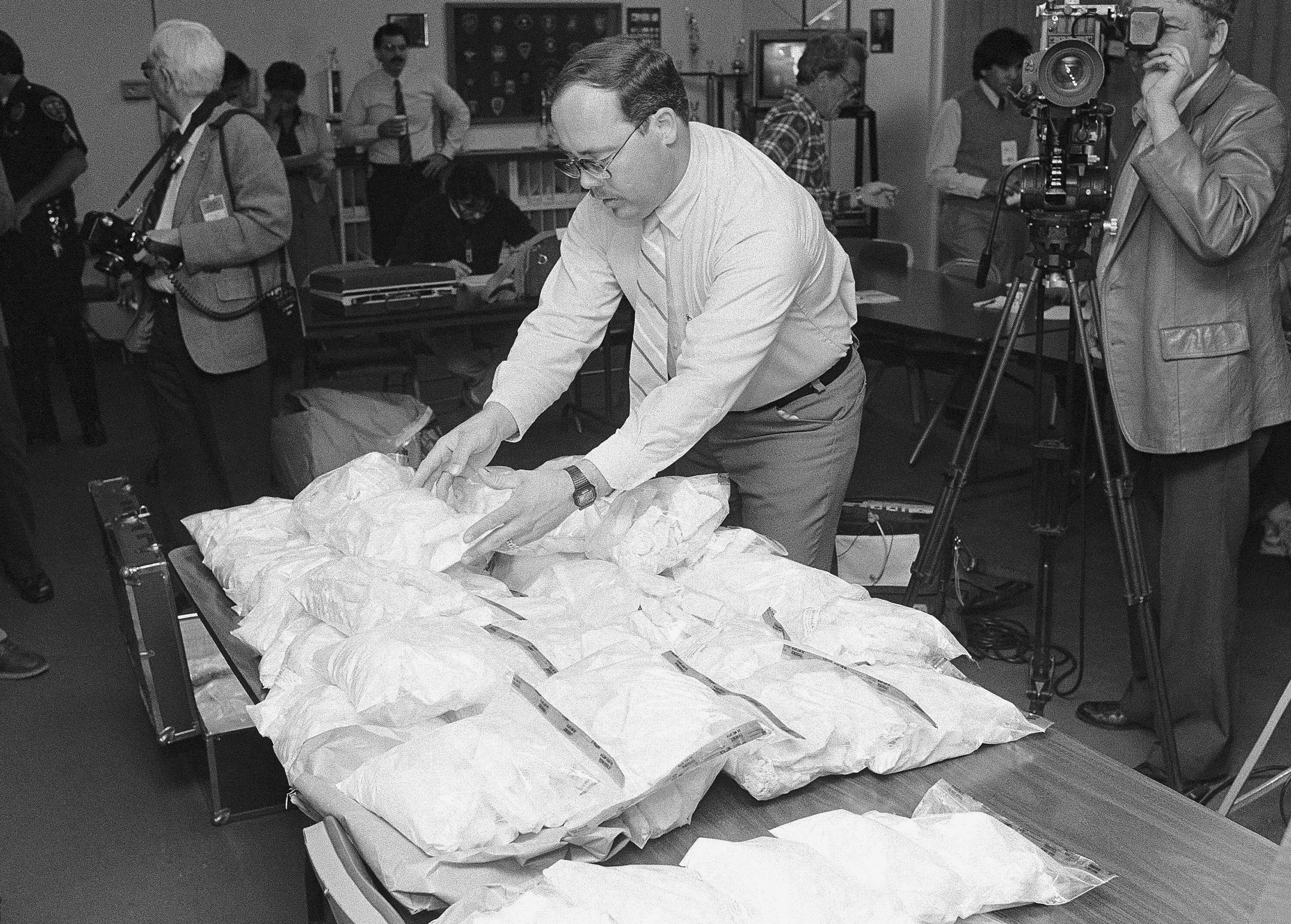 A cocaine seizure in Culver City, California in 1985