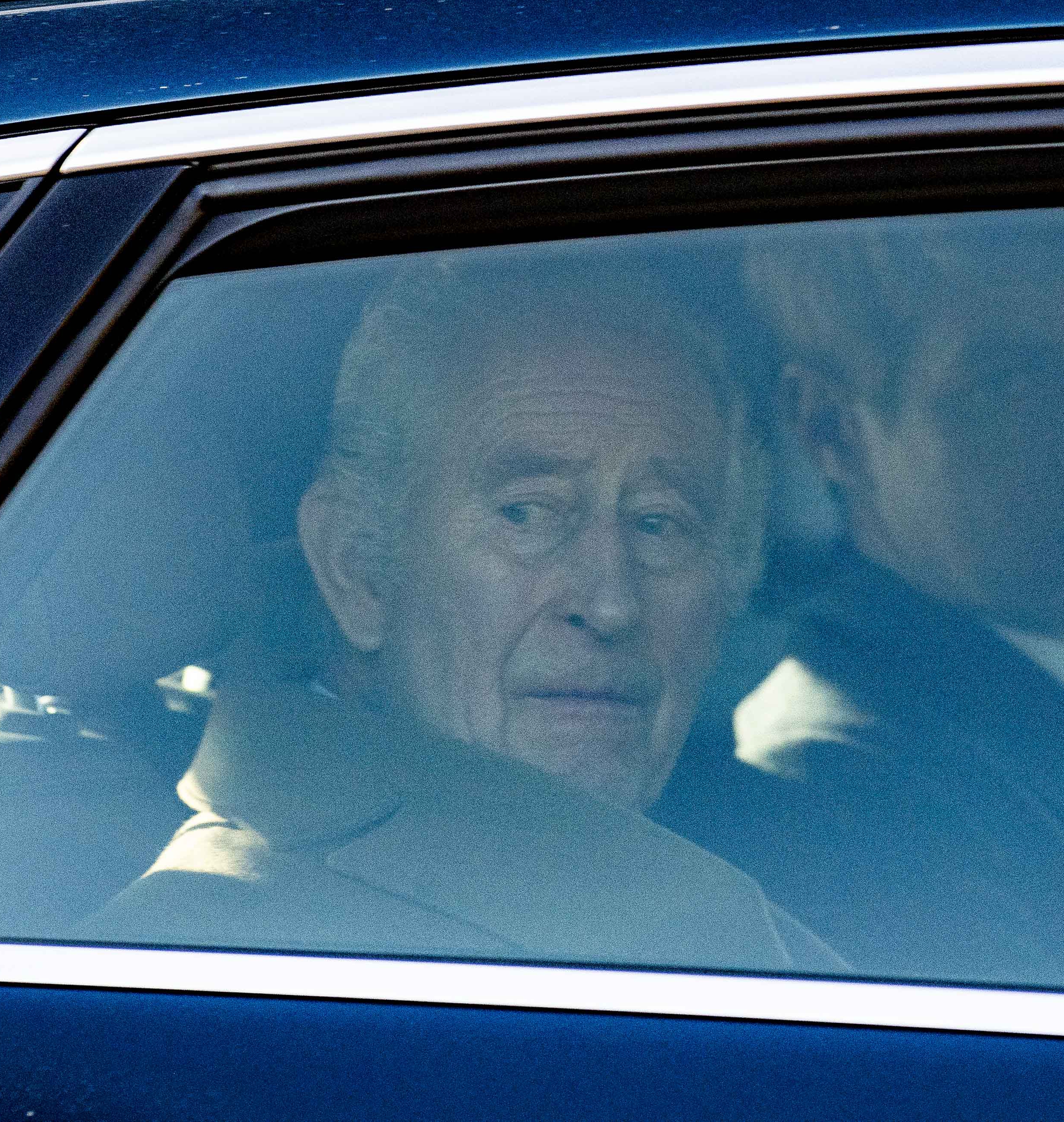 Charles was seen for the first time since it was revealed he faces prostate treatment