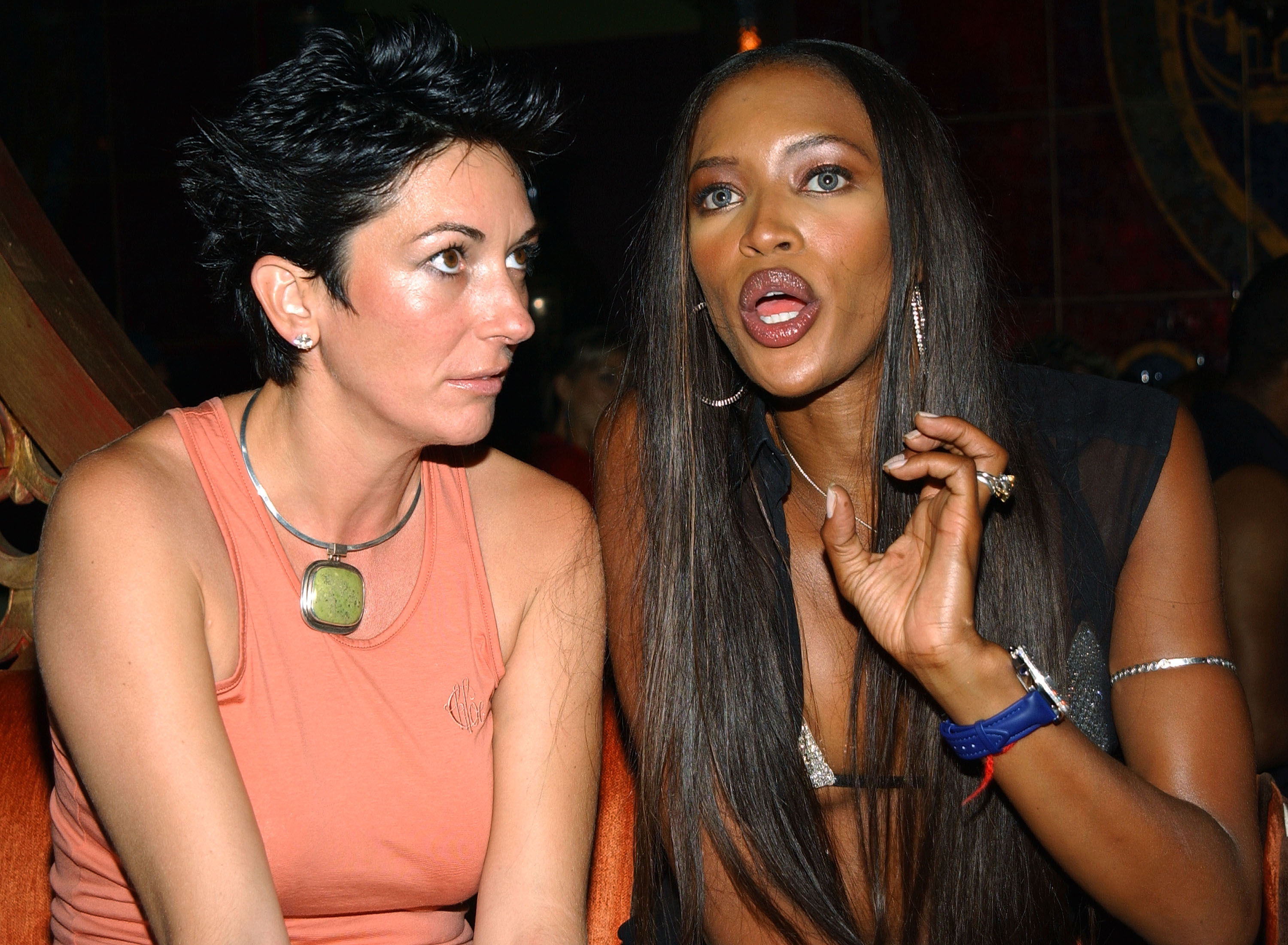 Maria claims Maxwell was a 'racist' who called Naomi Campbell 'my black friend'