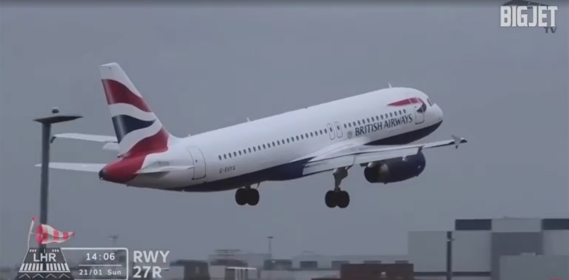 The pilot was forced to take off again and recircle several times before it could land