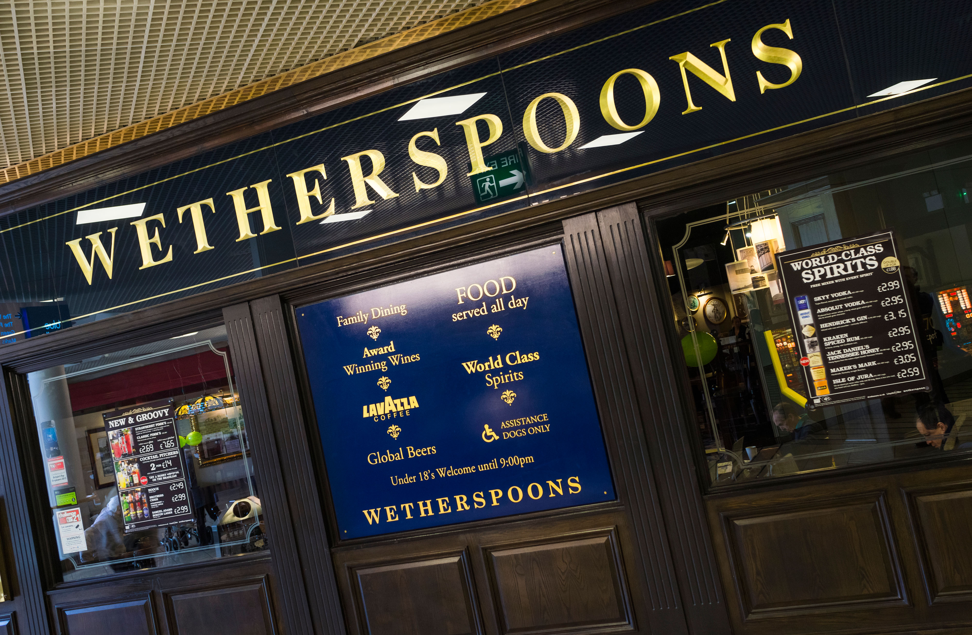 A Wetherspoon spokesperson said the Leith bar would continue trading until it was sold