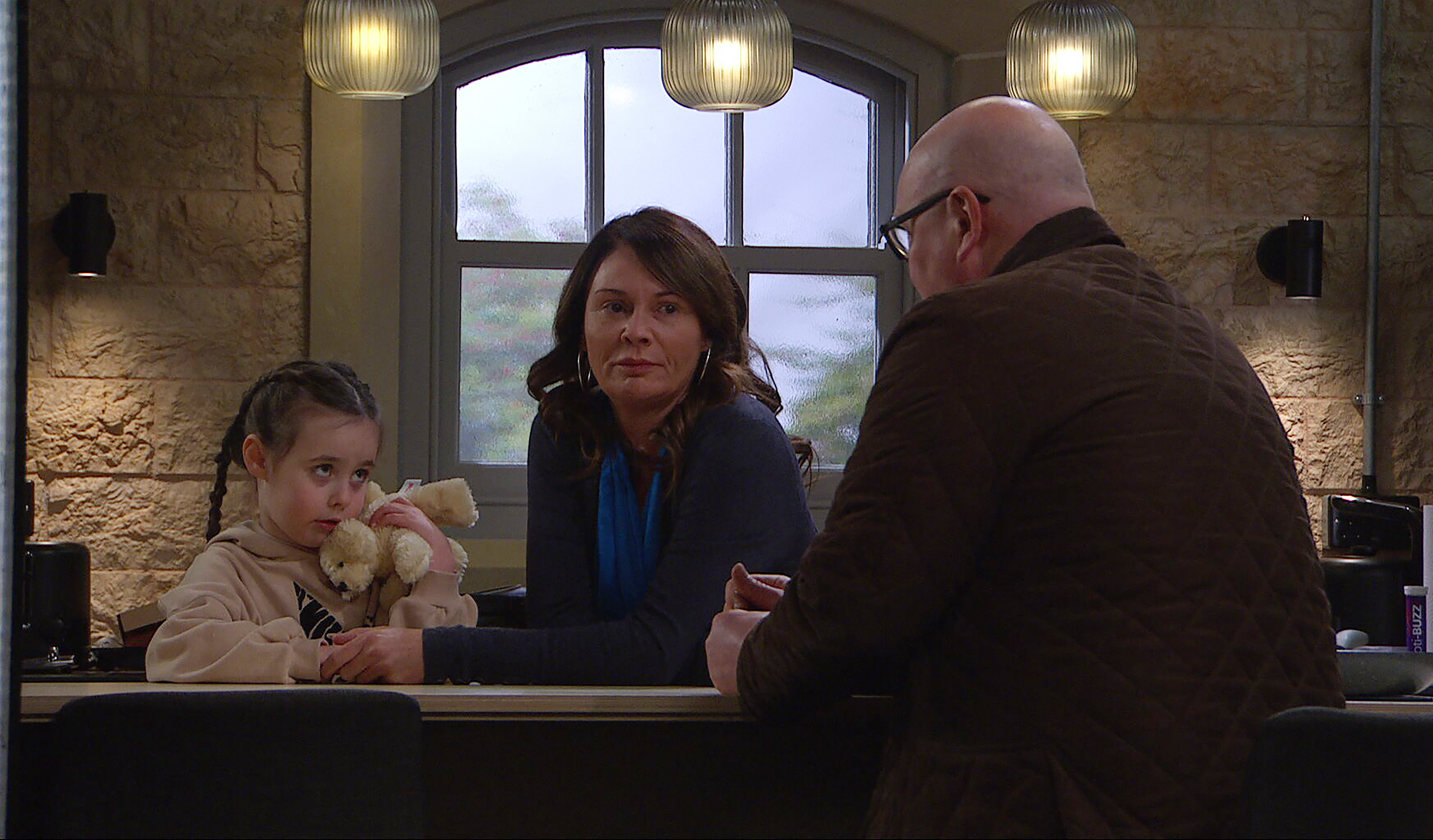 How will she and Paddy help Eve understand what is happening?