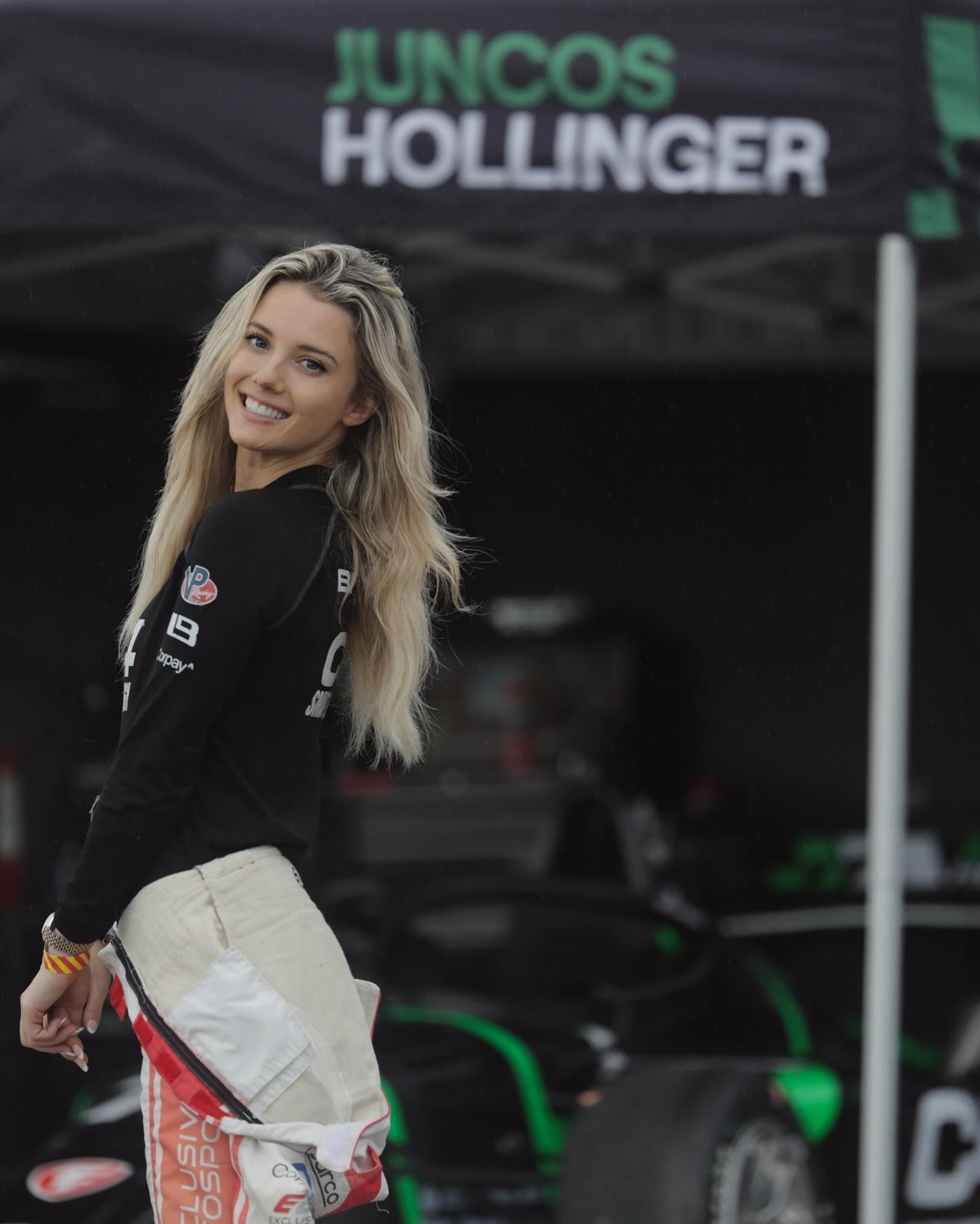 Her fans have dubbed her the 'world's sexiest racing driver'