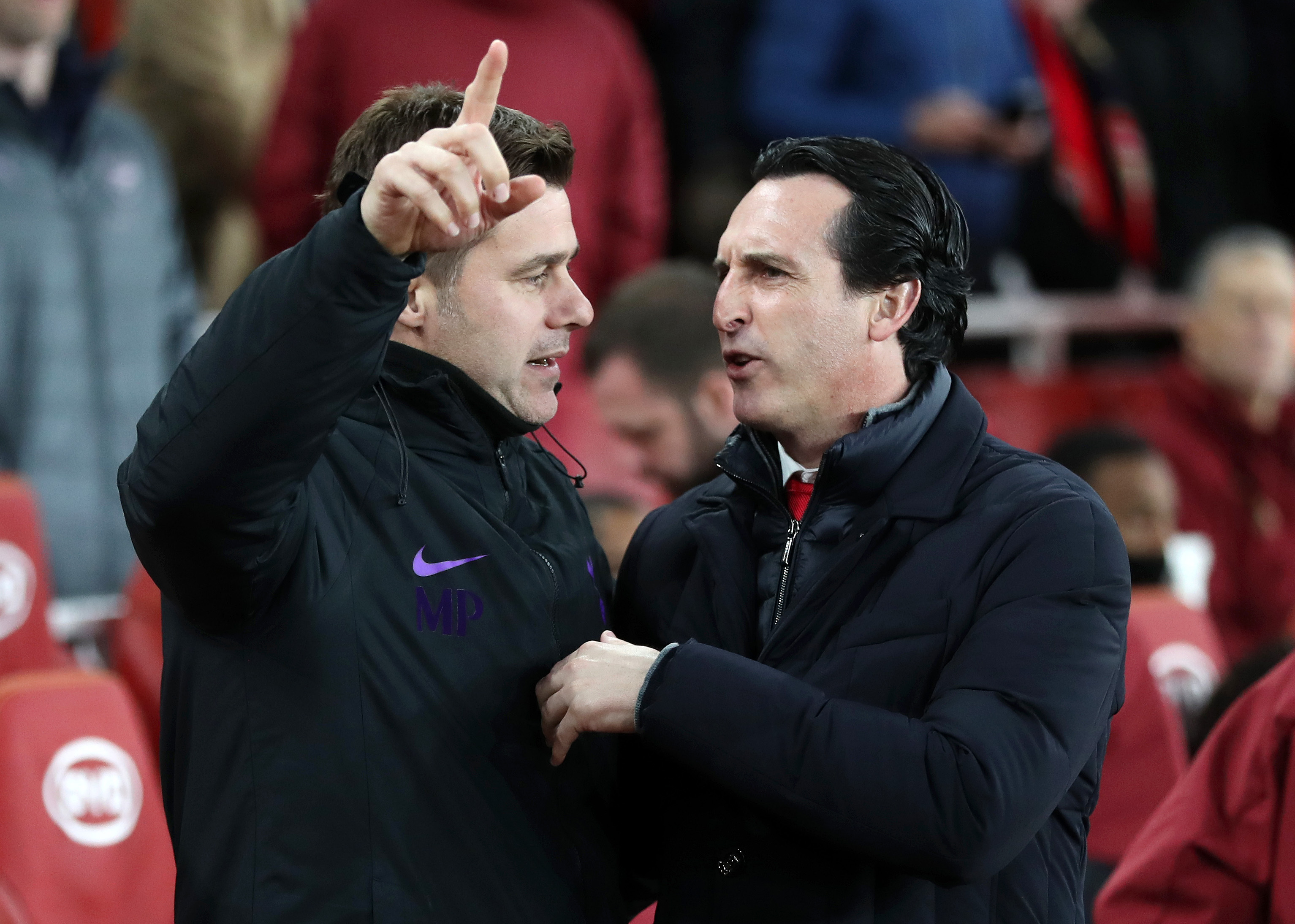 Mauricio Pochettino and Unai Emery don't have any fresh injury concerns