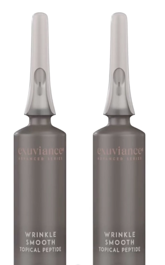 She also rated Exuviance Wrinkle Smooth