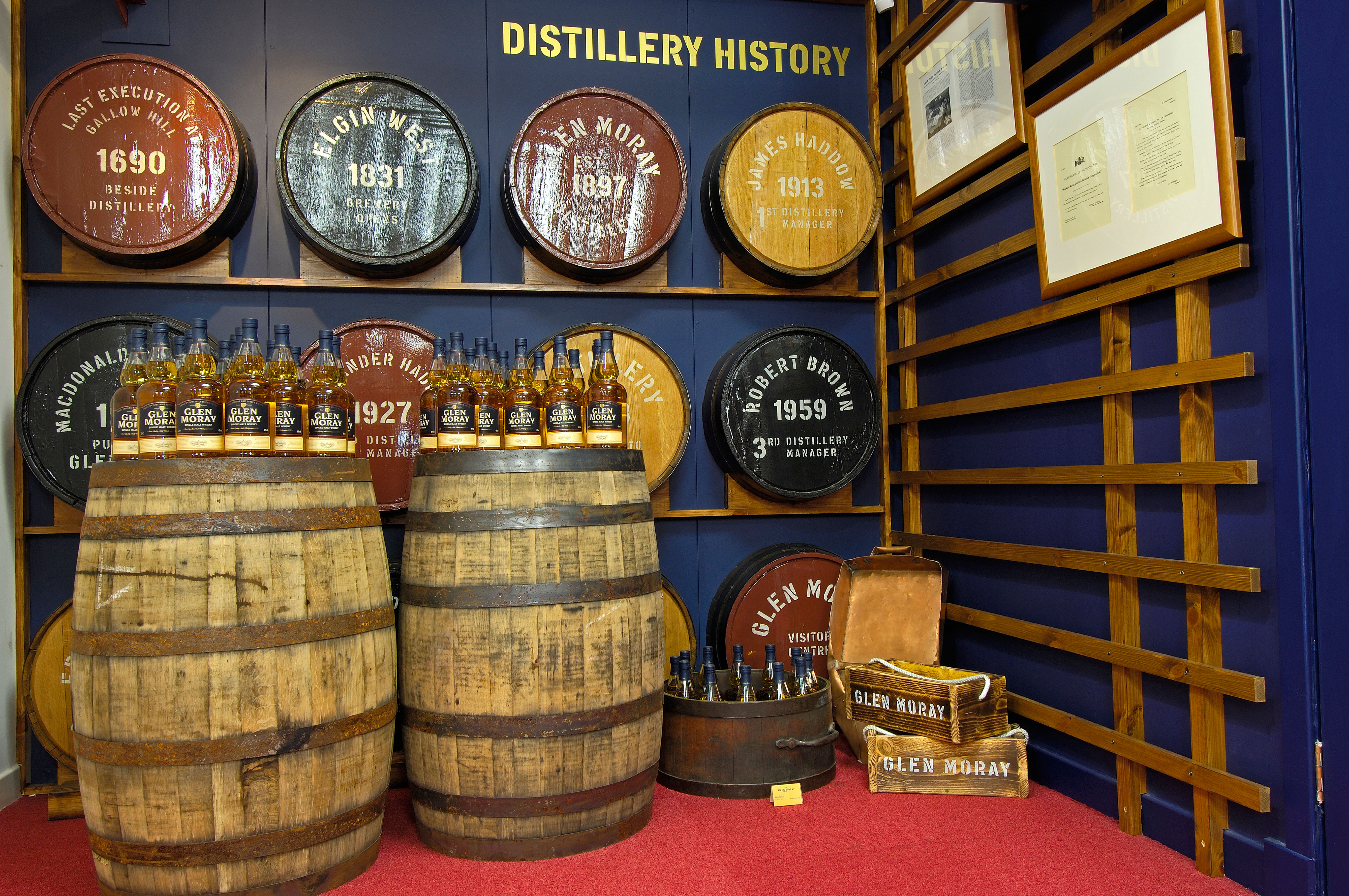 The Glen Moray distillery is also a must-visit