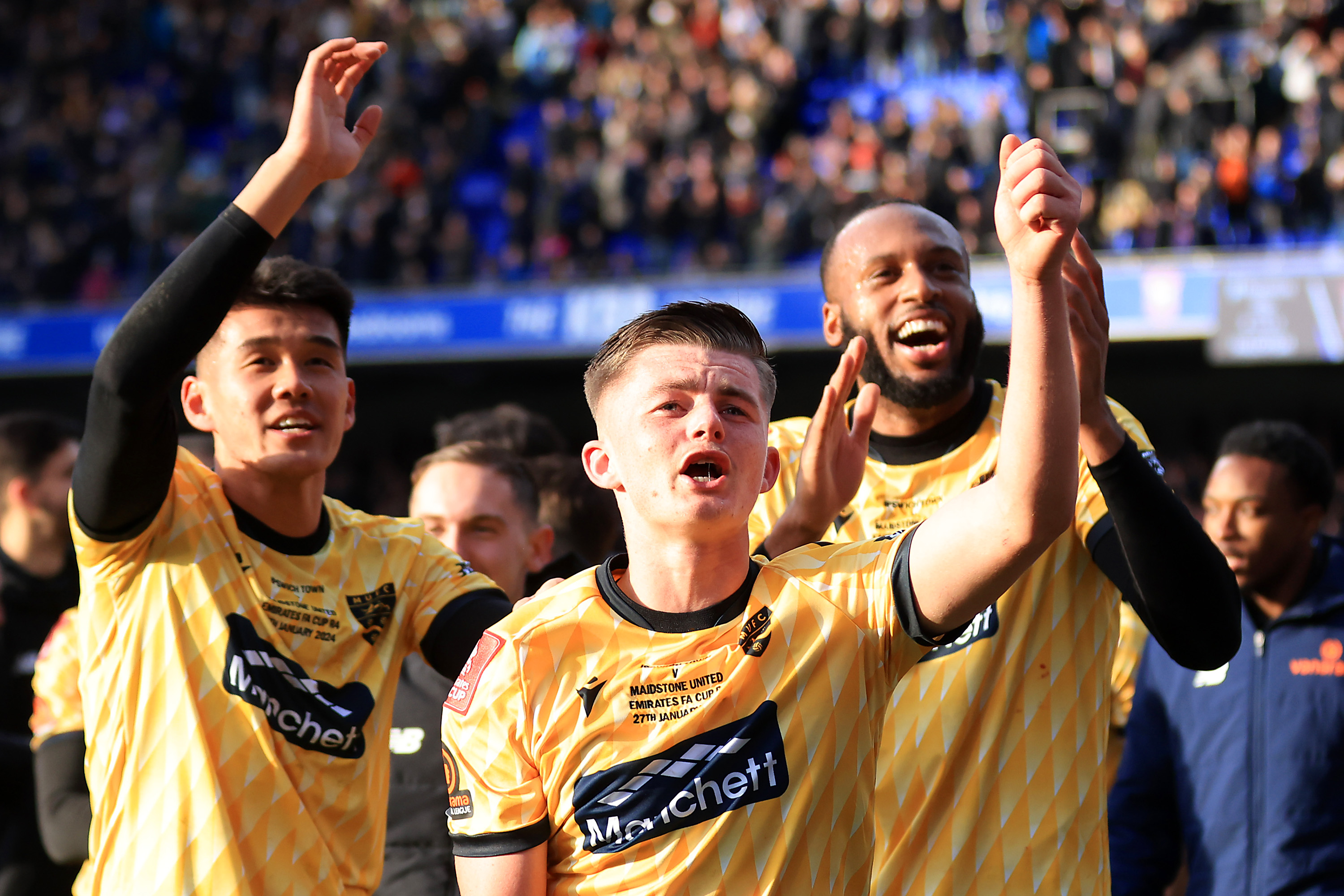 Maidstone showed the magic of the FA Cup with the win over Ipswich