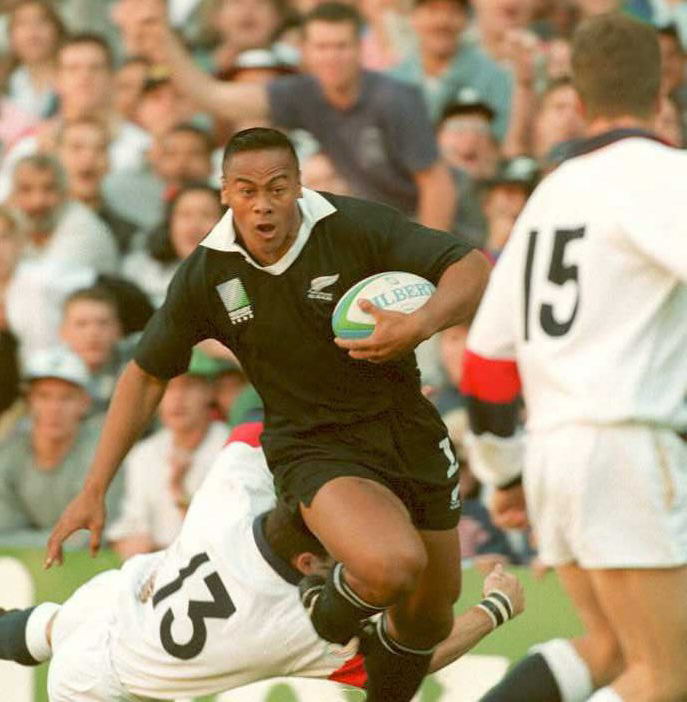 The Jonah Lomu inspired New Zealand beat England there in the 1995 World Cup semi-final