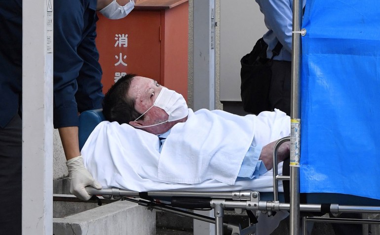 Shinji Aoba, a suspected arsonist who is suspected of killing 36 people at Kyoto Animation in July 2019