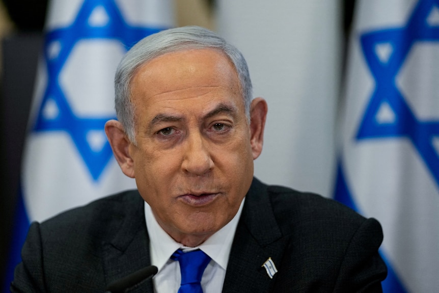 picture of Israeli prime minister Benjamin Netanyahu