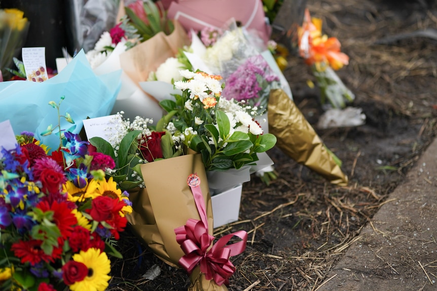 Floral tributes for victims of McGraths Hill crash near Windsor on 150124