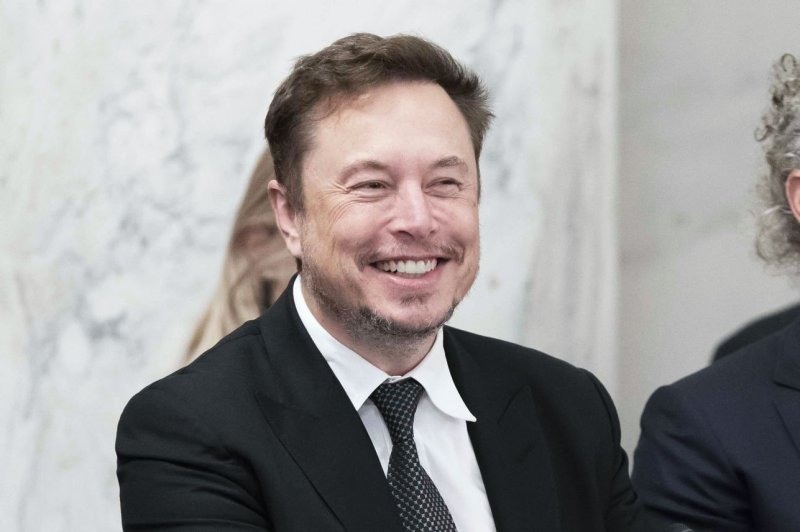 Tesla CEO Elon Musk said he wants a 25% stake in the company to lead its development on AI and robotics. File Photo by Bonnie Cash/UPI