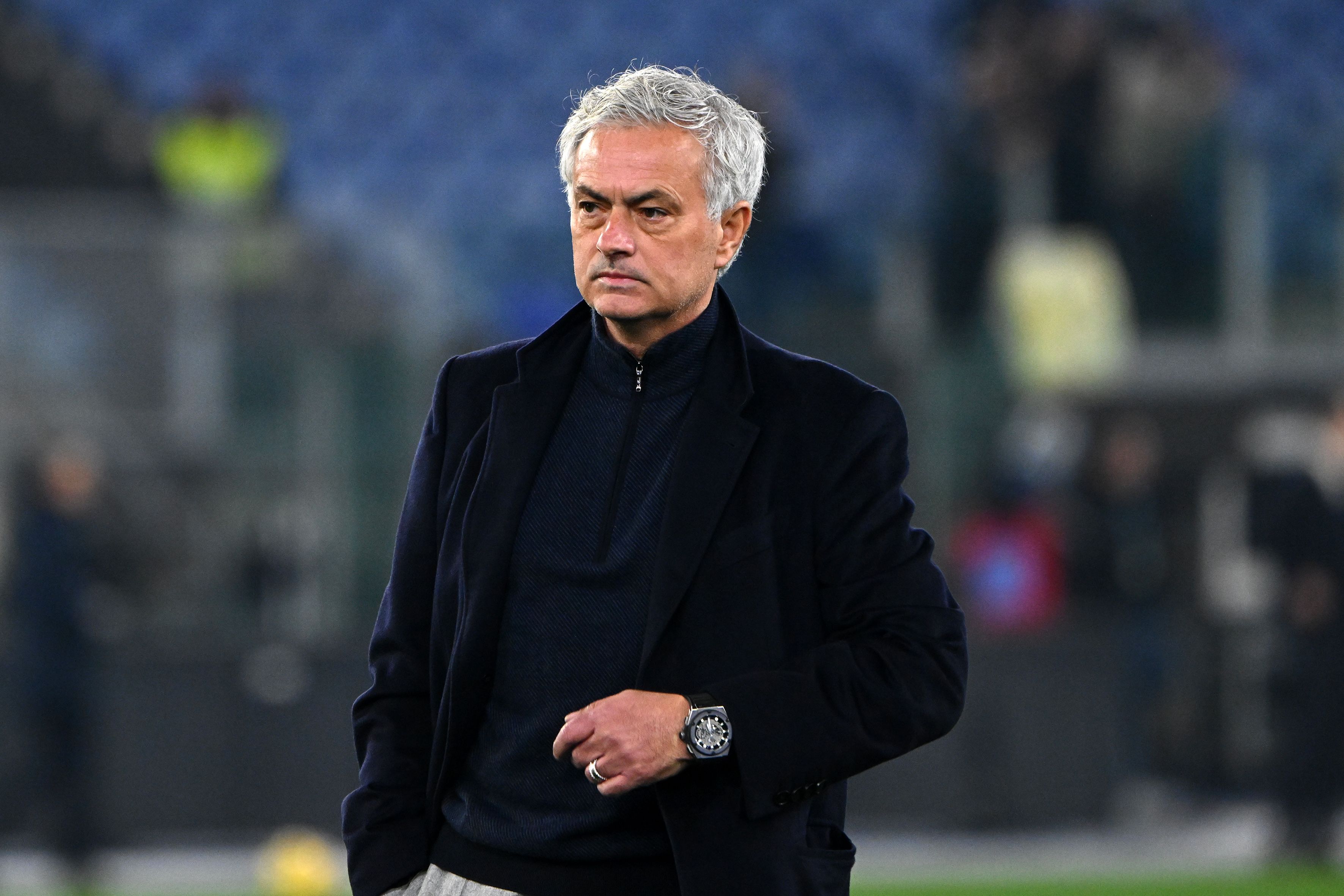 Jose Mourinho was sacked by Roma yesterday