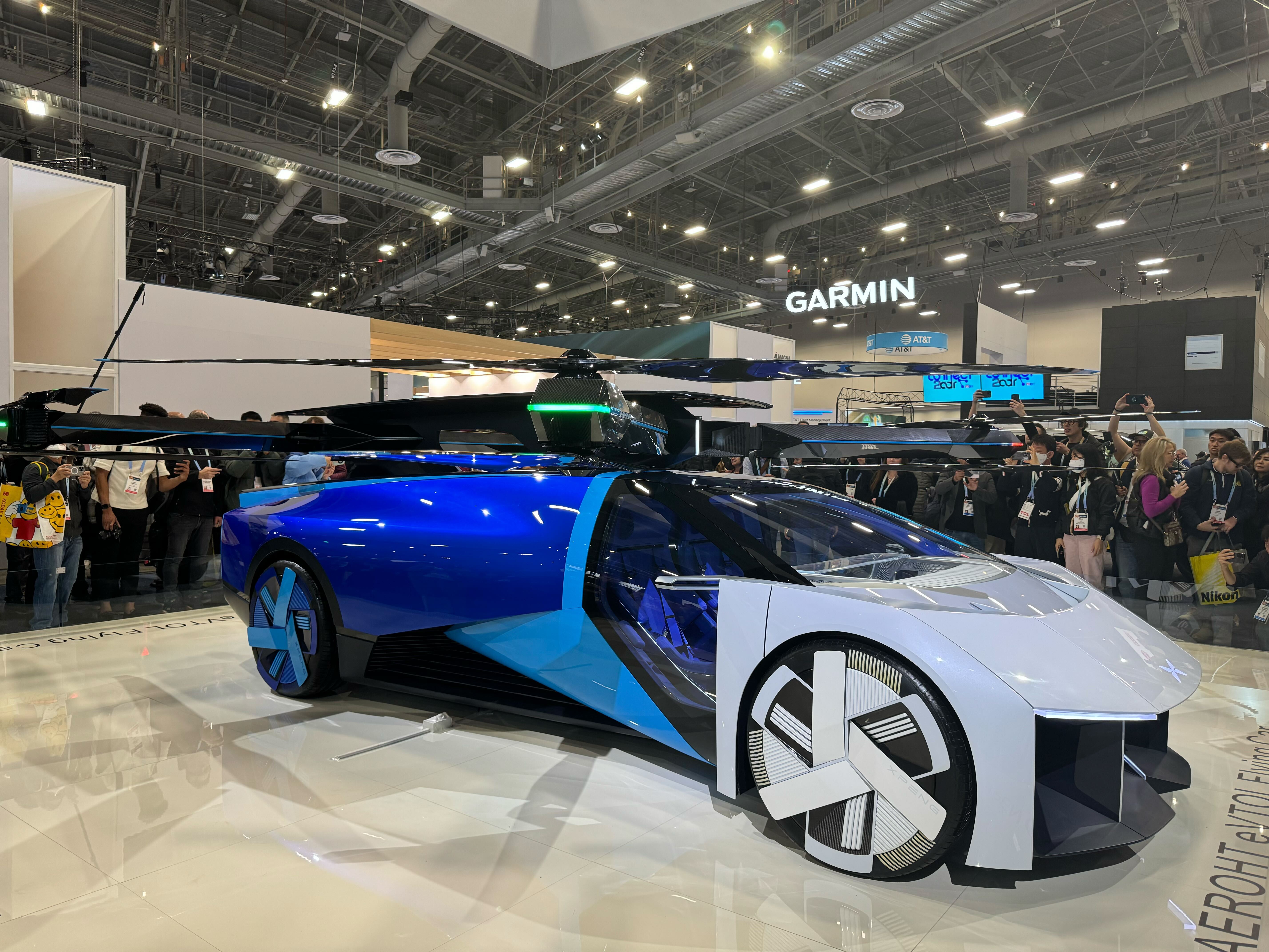 A flying car has been unveiled at CES 2024