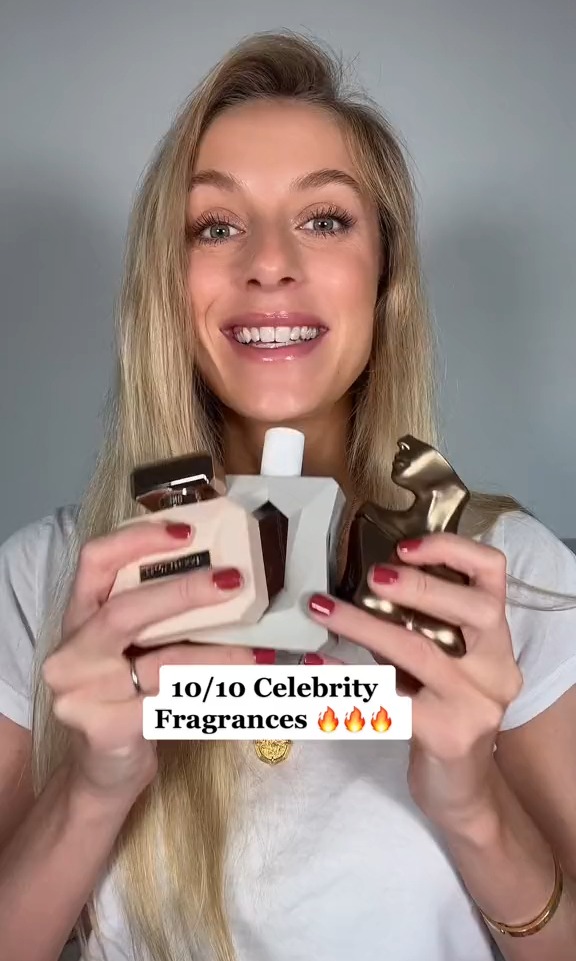 Josephine, a perfume enthusiast, shared her three favorite celebrity perfumes